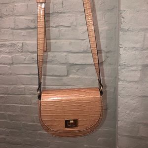Pink crossbody bag
